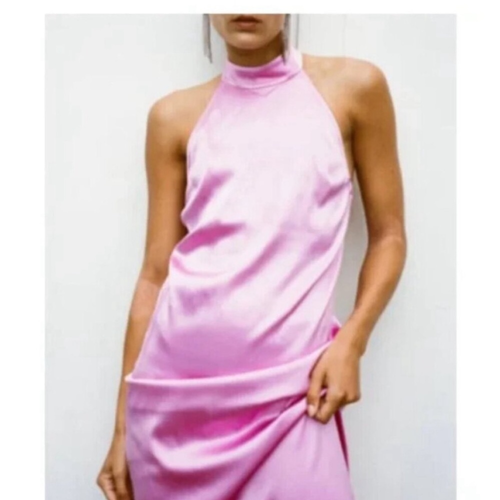 ZARA Maxi silk dress